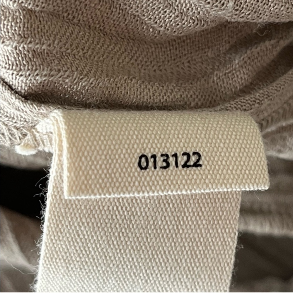 SOFT SURROUNDINGS NWT OCEO GAUZE WIDE LEG PANTS IN PEBBLE TAUPE PETITE XL - Picture 14 of 14